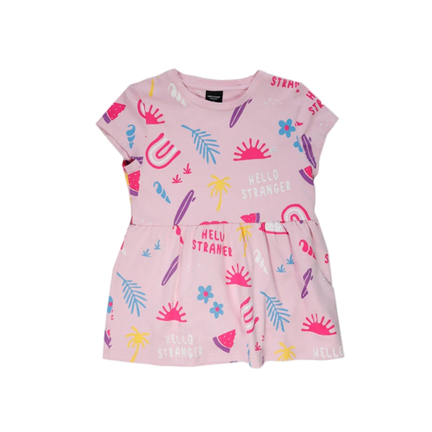 Daze SS Tee Pink