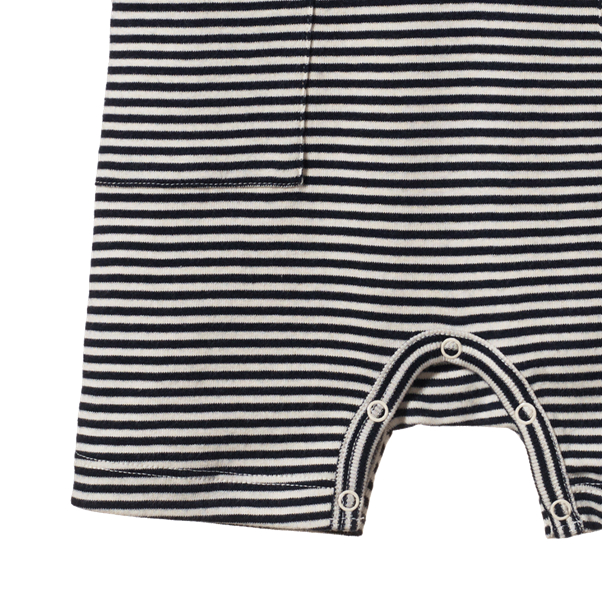 Camper Suit Navy Stripe