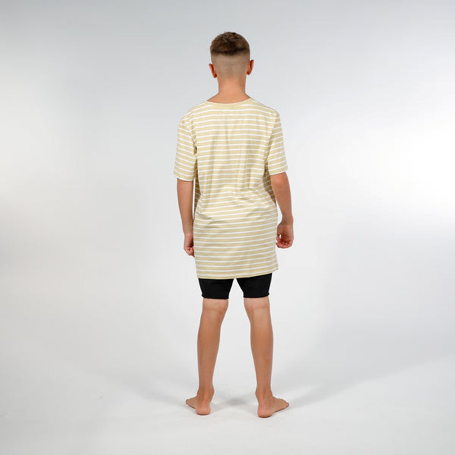 Classics Tee Gold White Stripe