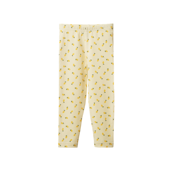 Leggings - Petite Lemon Cream Print