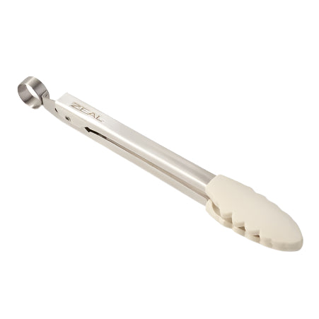Mini Cooking Tongs Cream