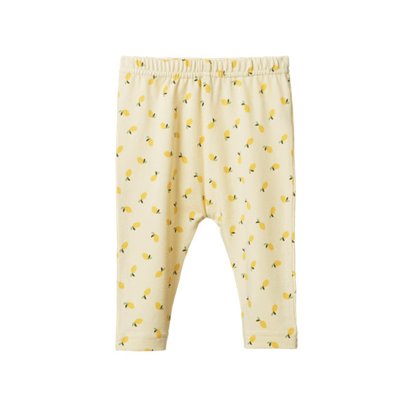 Leggings - Petite Lemon Cream Print