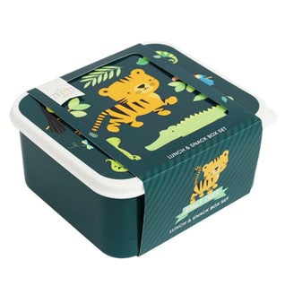 Snack Boxes, set of 4 - Jungle Tiger