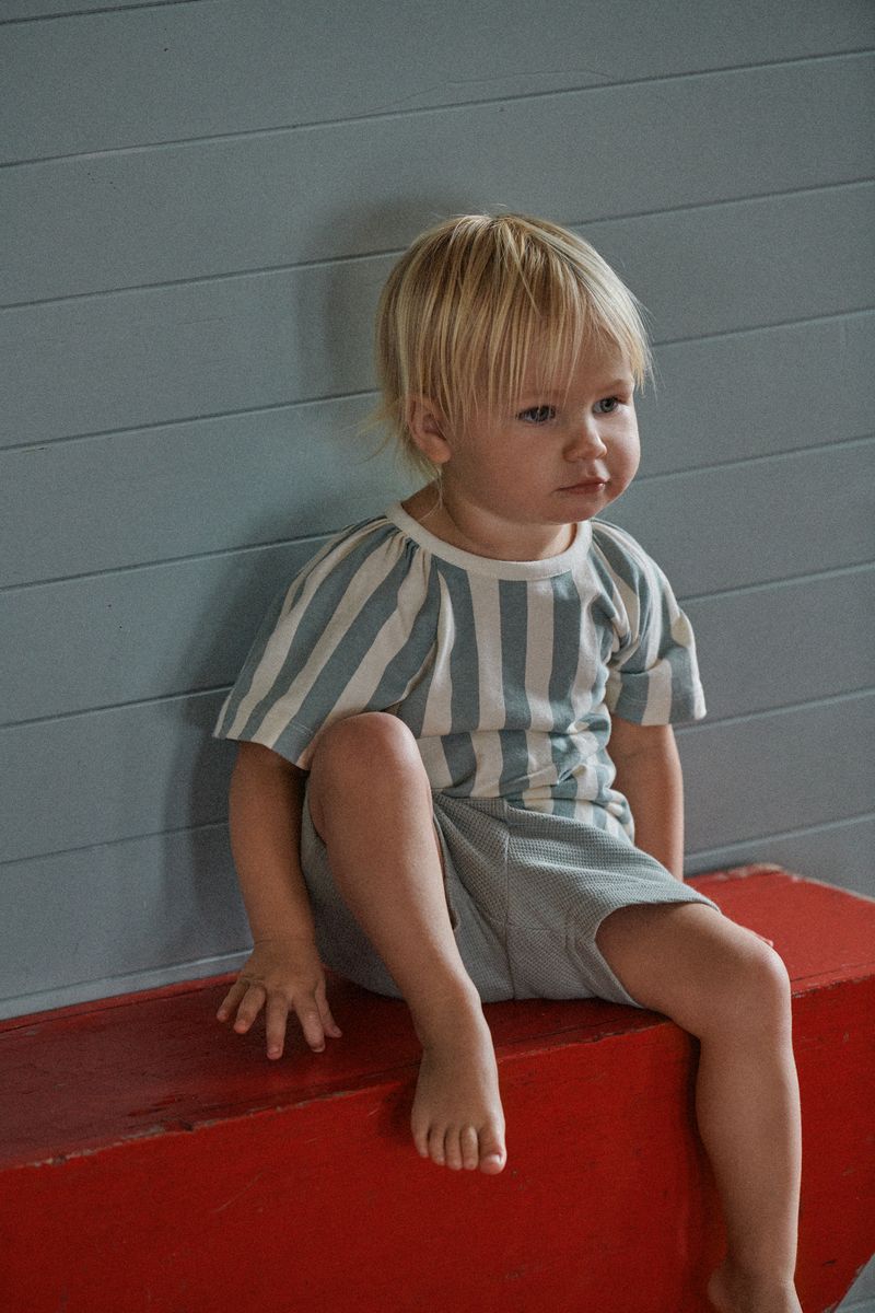 Faye Tee Star Dew Stripe