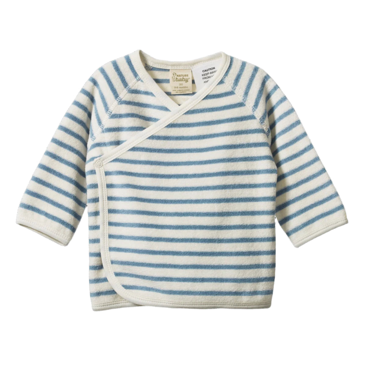 Kimono Jacket Terry Powder Blue Sailor