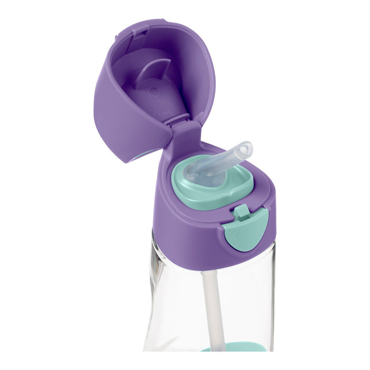 Tritan Straw Bottle 450ml Lilac Pop