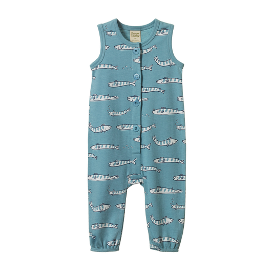 August Suit - South Seas Mineral Print