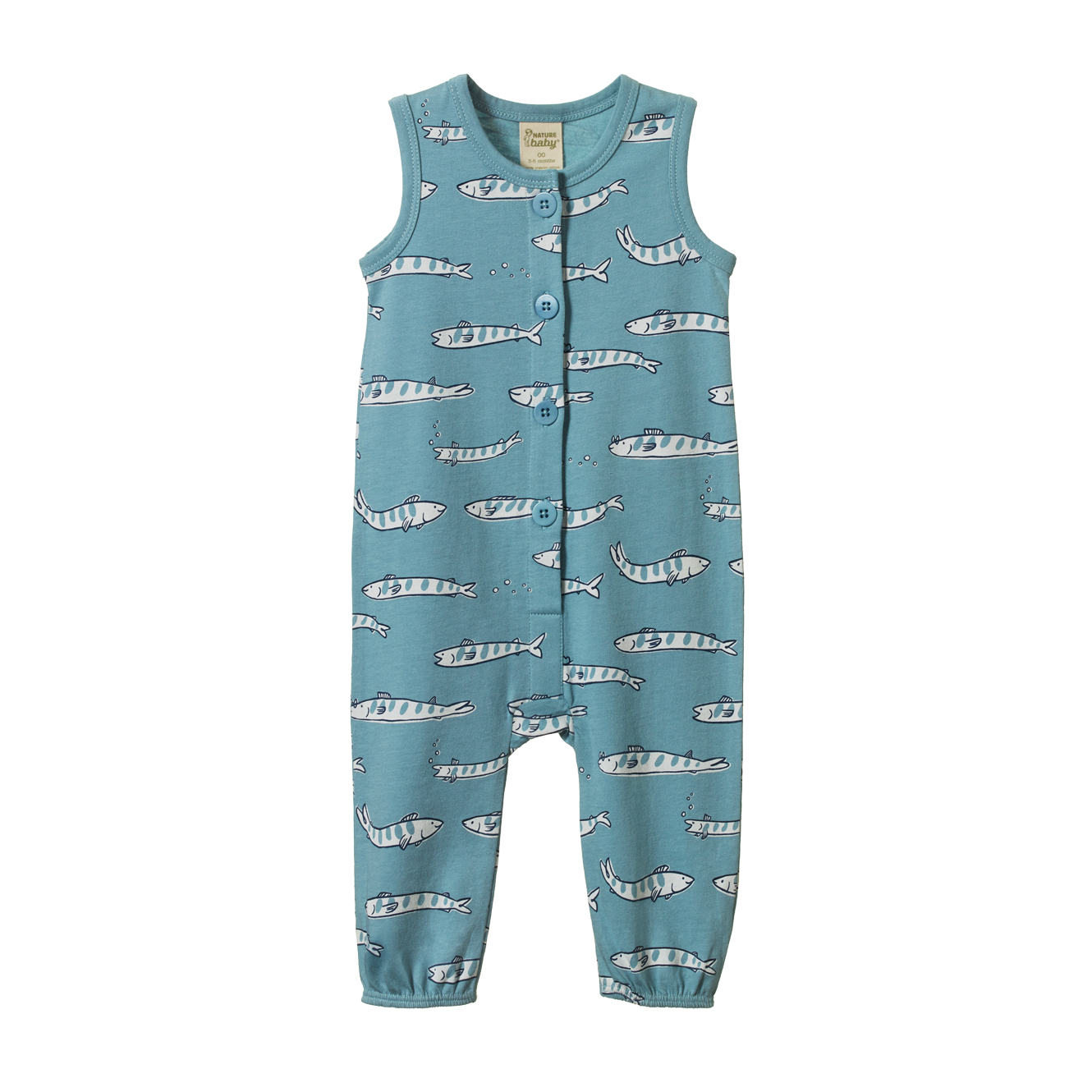 August Suit - South Seas Mineral Print
