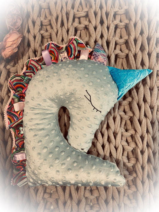 Baby Eden Magical Unicorn snuggle pillow