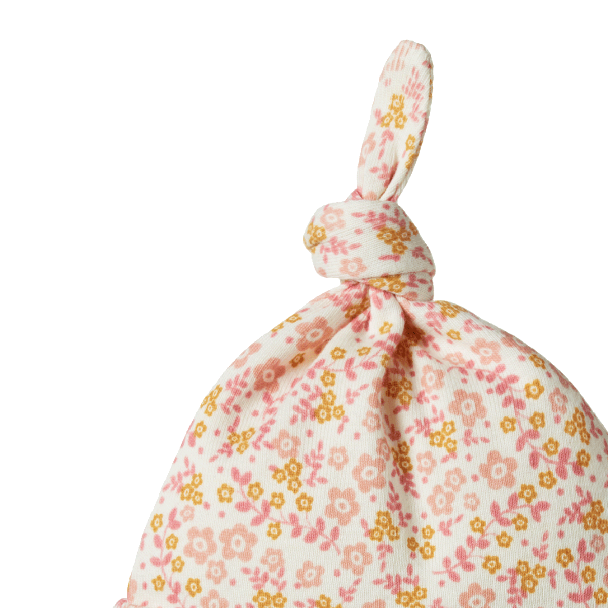 Cotton Knotted Beanie - Daisy Belle