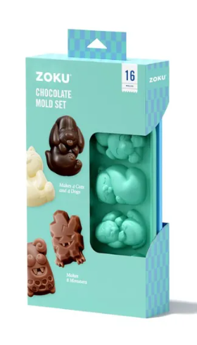 Zoku Chocolate Cat Dog & Monster Mold Set2