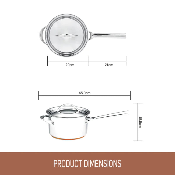 Essteele 20cm/3.8L Saucepan