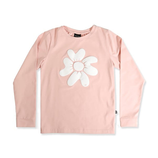 Girls Long Sleeve Tee Dusty Pink