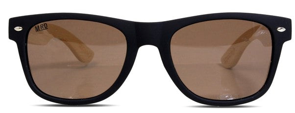 Sunnies Black With Brown Lens