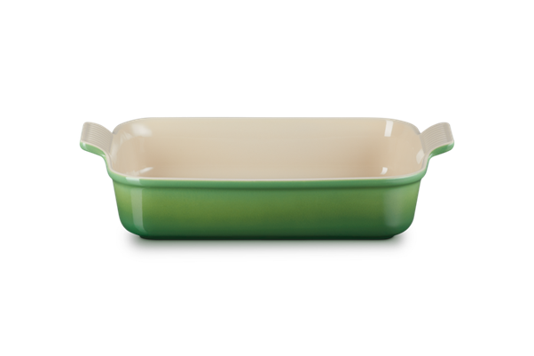 Heritage Rect Dish 32cm Bamboo Green