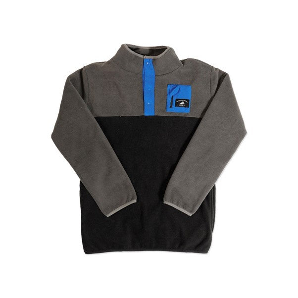 Boys Adventure Fleece - Charcoal Black