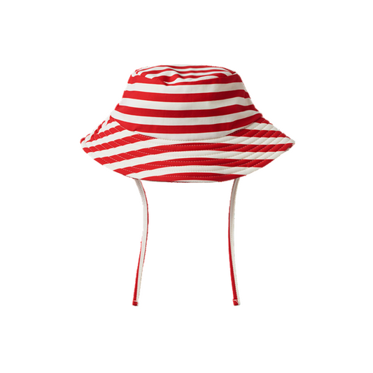 Splash Sunhat Red Sea Stripe