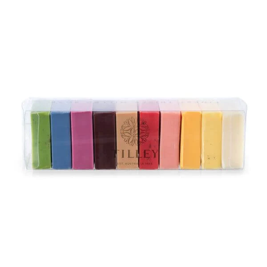 Tilley Soap Vivid Rainbow Gift 10x Pack
