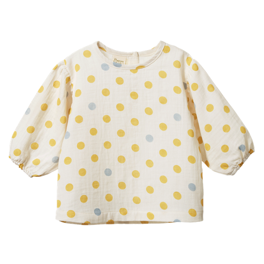 Elodie Blouse - Summer Polka Dot