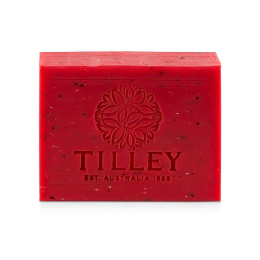 Tilley Rough Cut Soap - Strawberry & Oatmeal