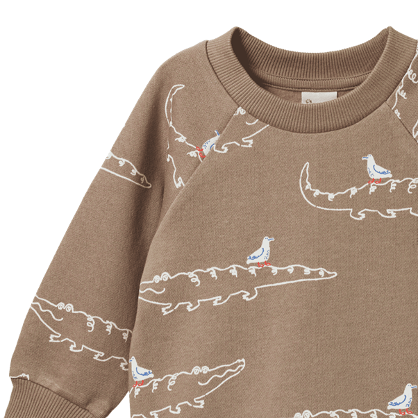 Emerson Sweater - Curious Crocodiles