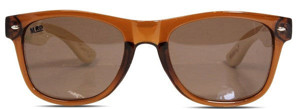 Sunnies Brown- Wood Arms