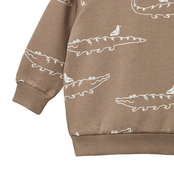 Emerson Sweater - Curious Crocodiles