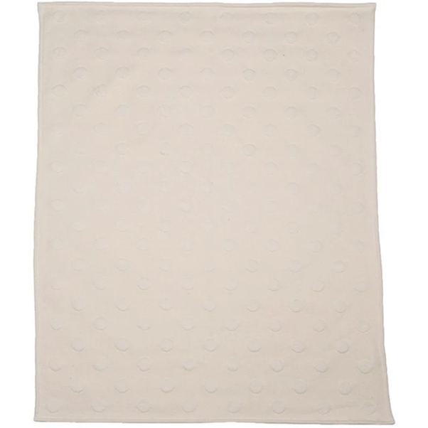 Blanket Dots All Over Off White 90x70cm