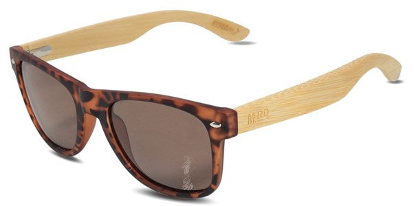 Sunnies Tortoise With Wood Arms