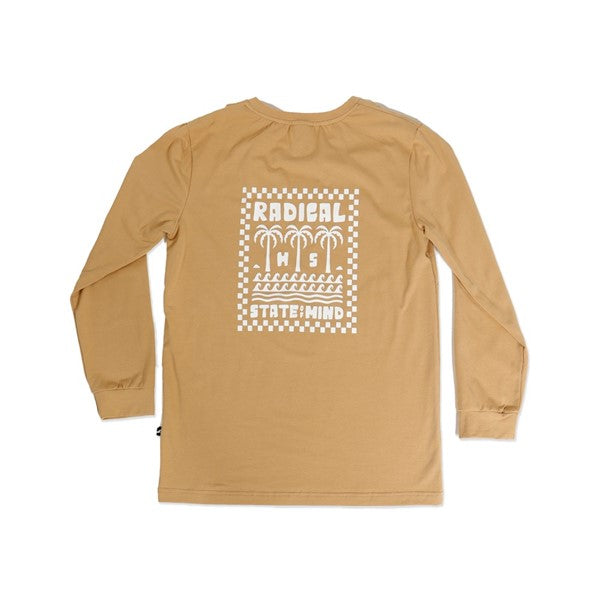 Boys Long Sleeve Tee - Macaroon