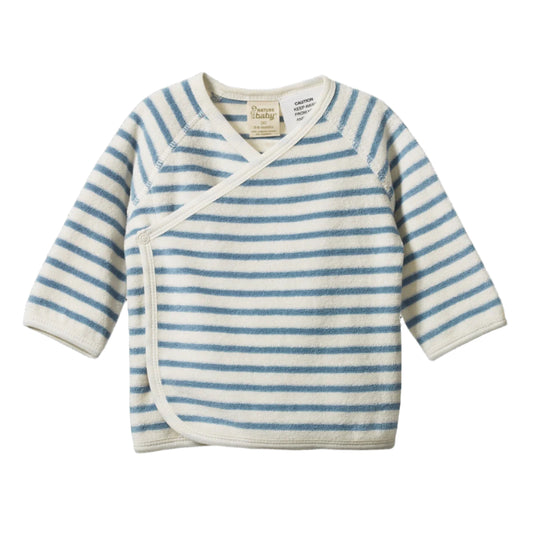 Kimono Jacket Terry Powder Blue Sailor