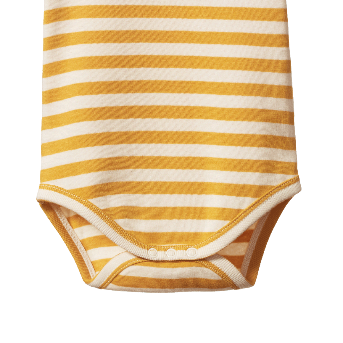 Cotton Short Sleeve Bodysuit Golden Sea