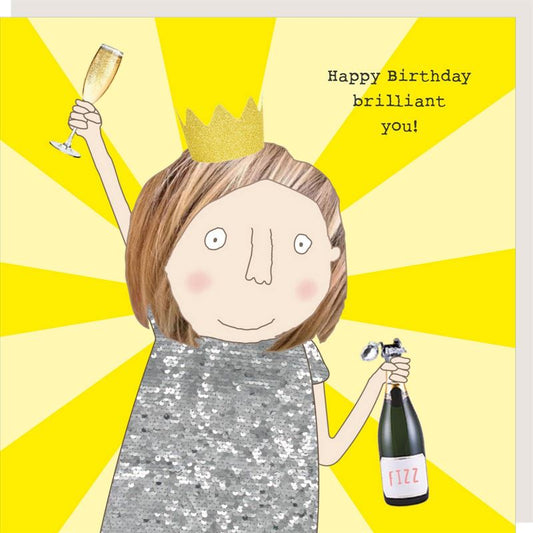 Card - Brilliant Girl Birthday