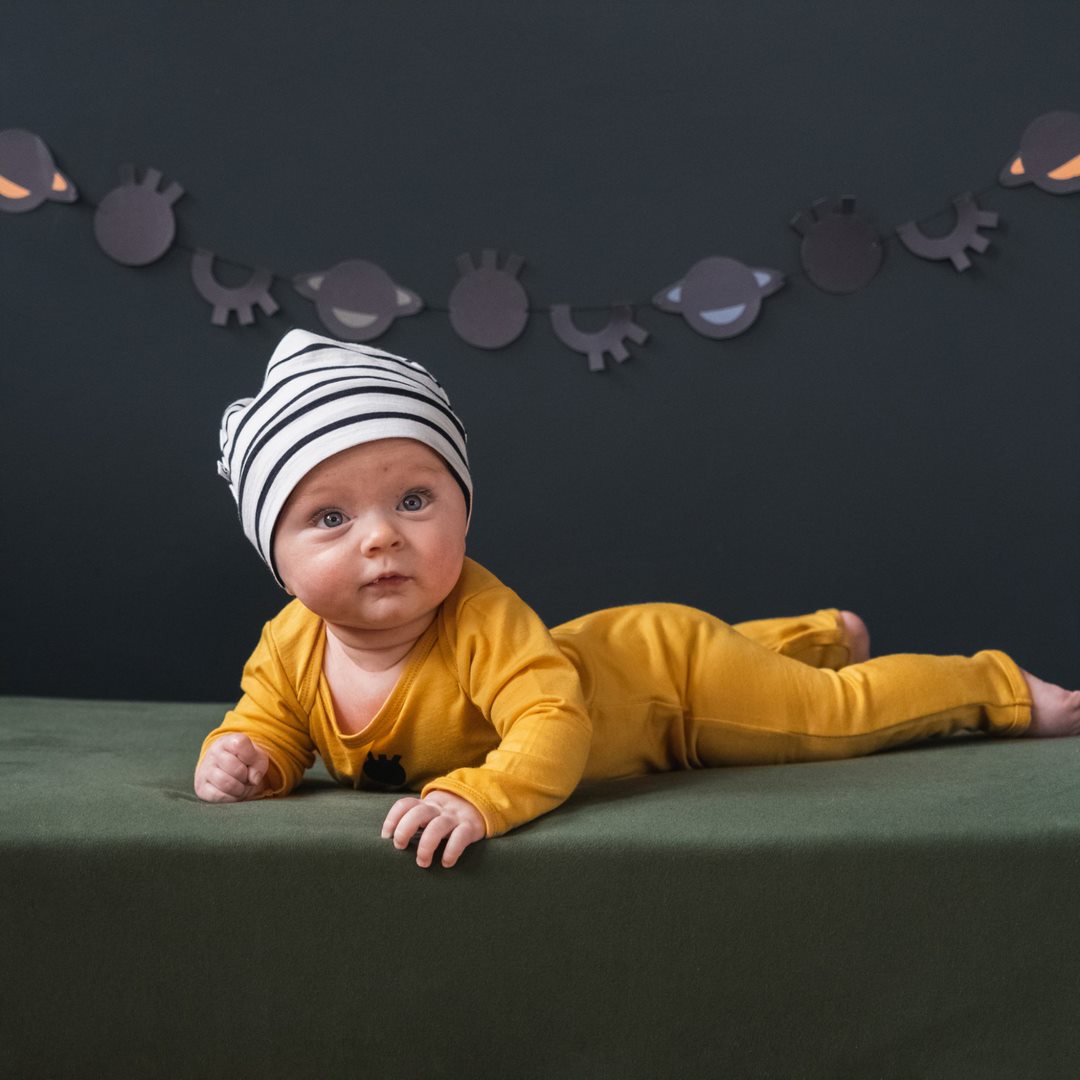 Spaced Out Onesie - Canary