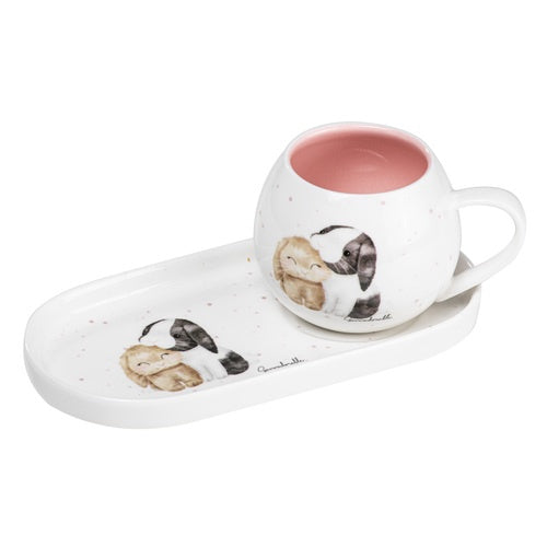 Mug & Plate Set - Little Darlings Bunnies