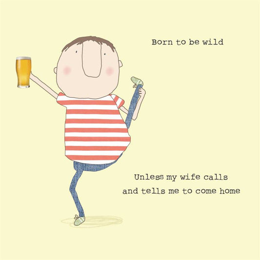 Card - Born To Be Wild Male