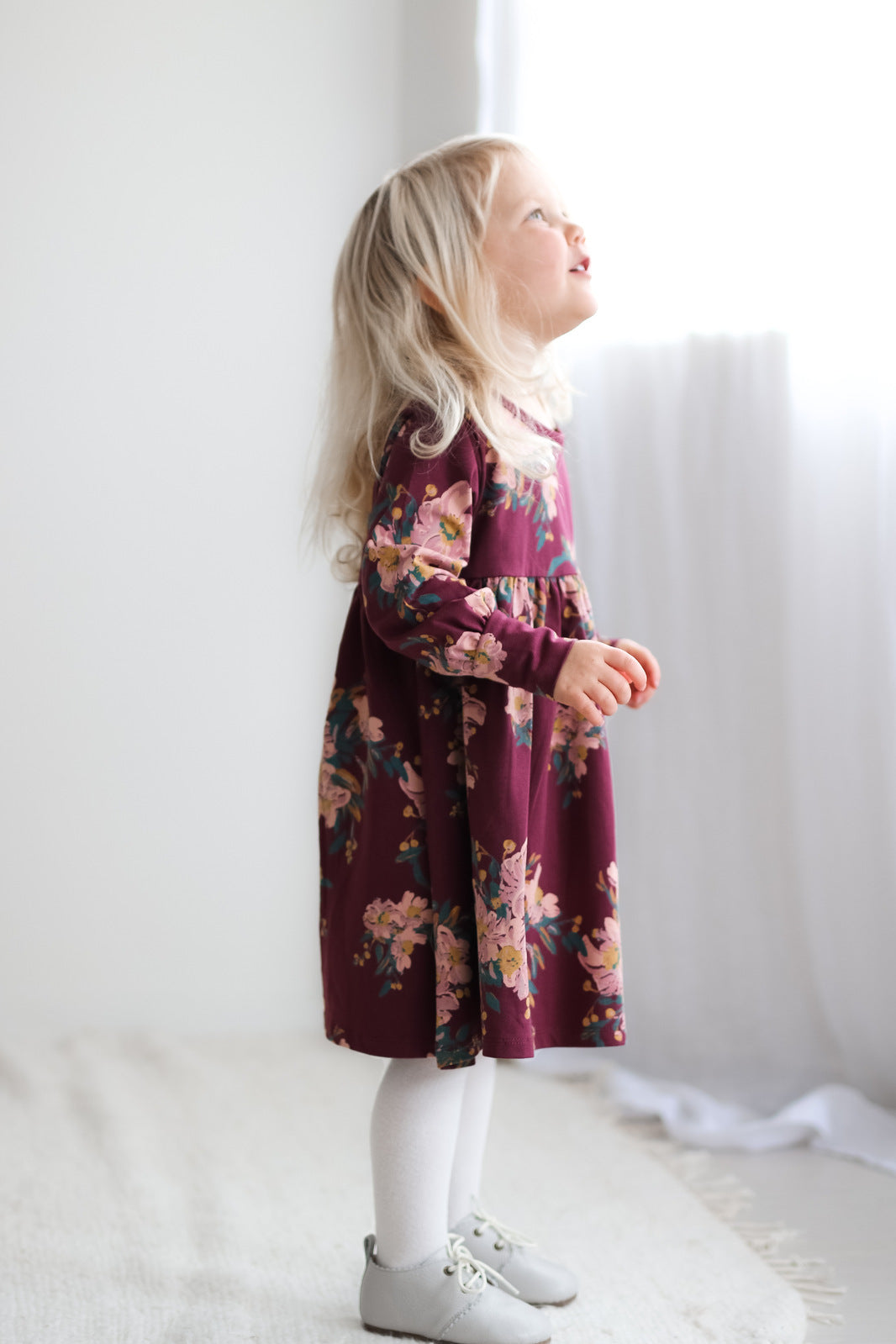 Poppy Dress - Alpine Flowers