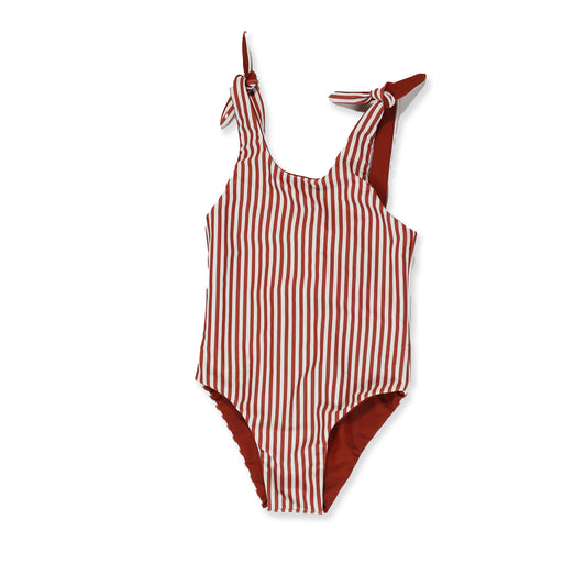 Peppa Reversible Swimwear - Rust Stripe