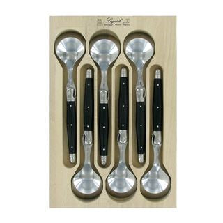 Verdier Soup Spoons Black