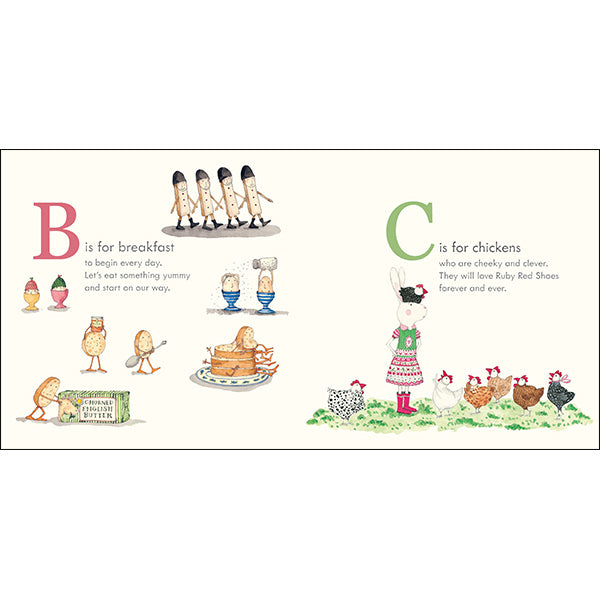 Ruby Red Shoes ABC Book