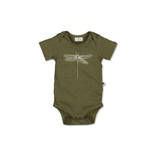 Short Sleeve Bodysuit - Dragonfly