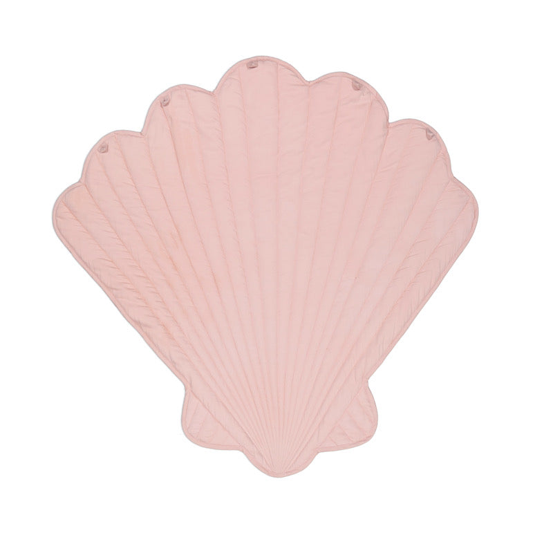 Play Mat - Dusty Rose Clam Shell