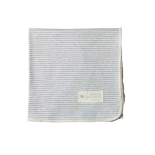 Cotton Wrap - Grey Marl Stripe