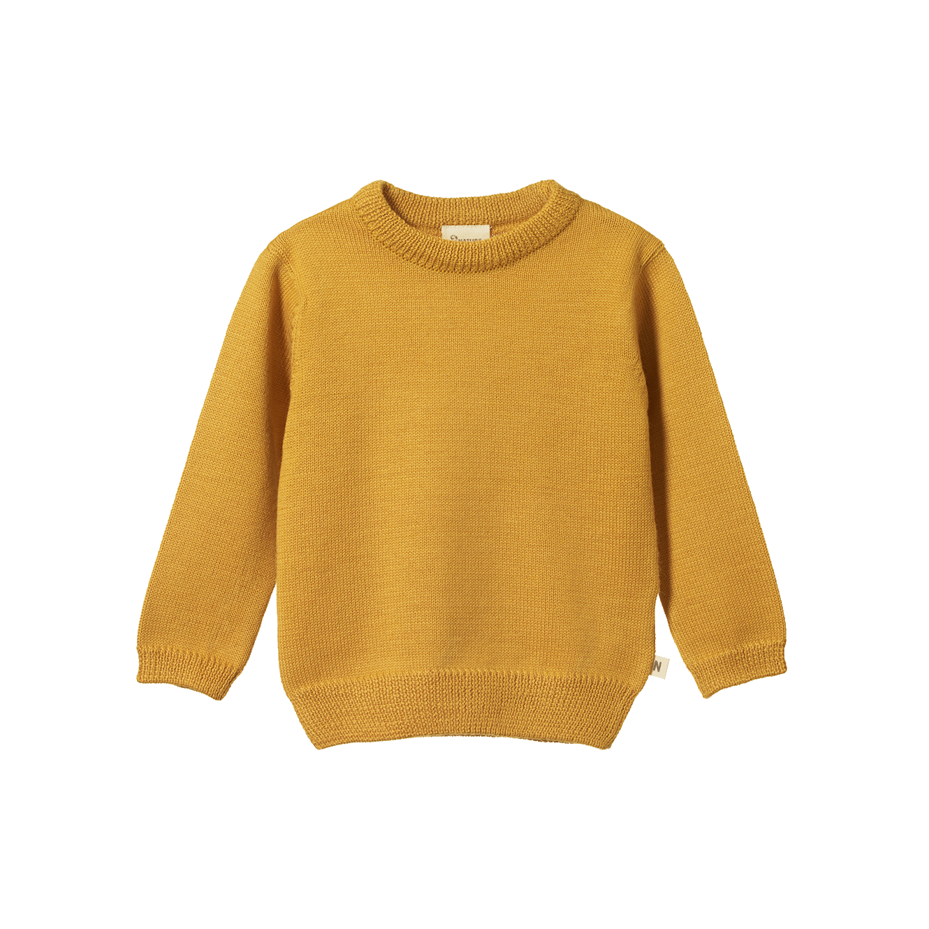 Merino Knit Pullover Yellow Sun