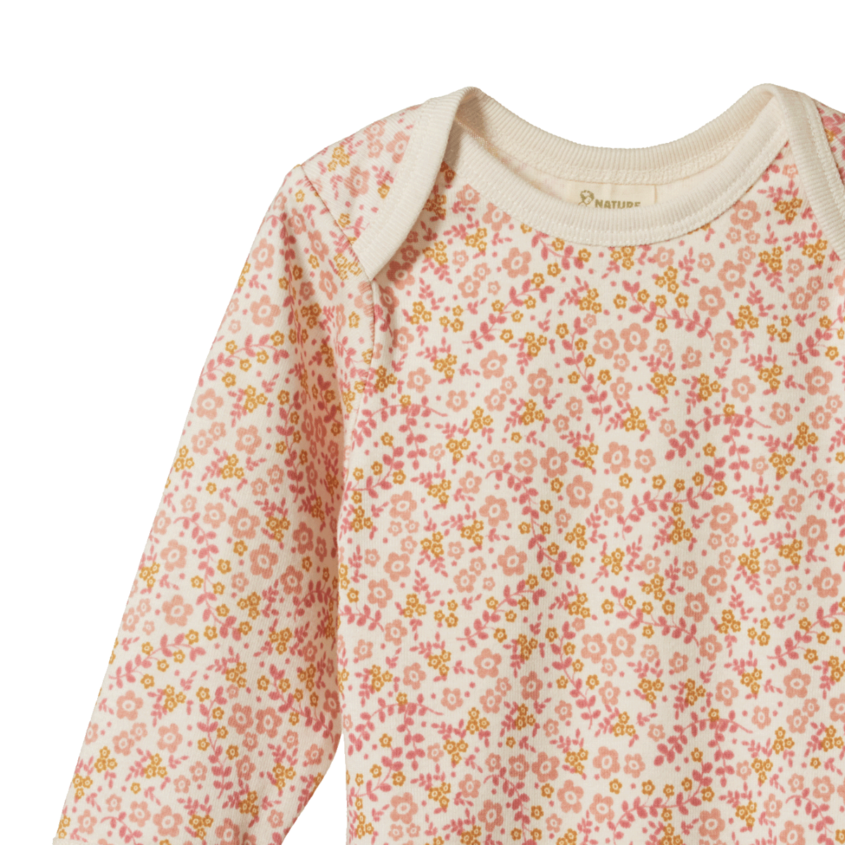 Cotton Long Sleeve Bodysuit - Daisy Belle