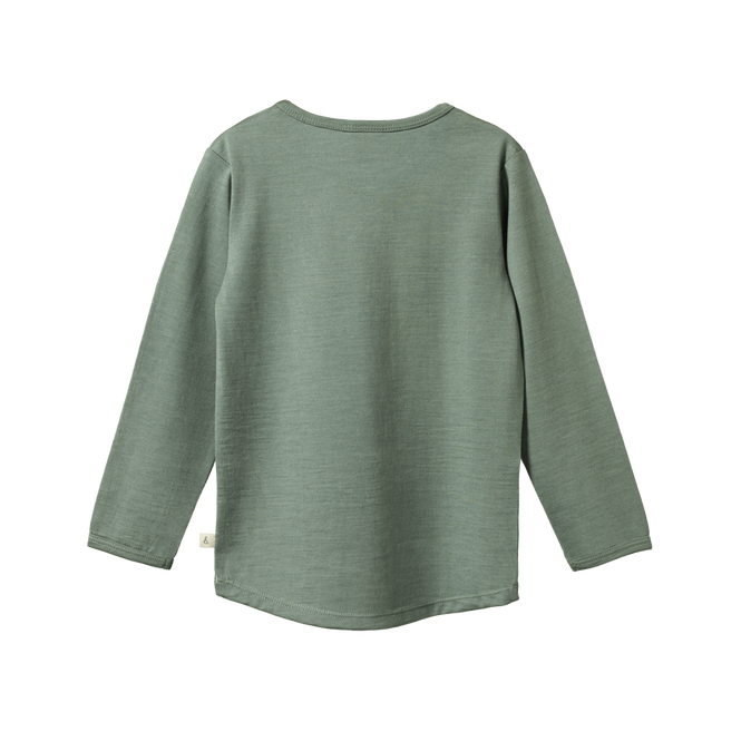 Merino Essential Tee - Nettle