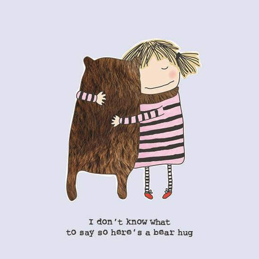 Card - Bear Hug