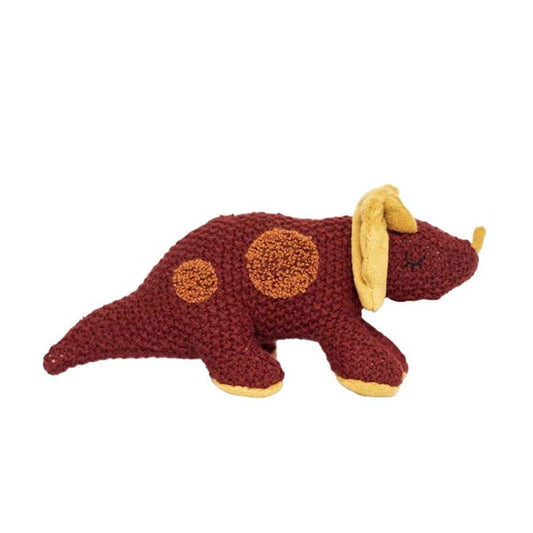 Tracey Triceratops Soft Toy Rattle